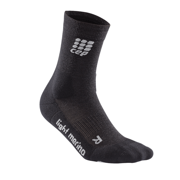 Outdoor Light Merino Mid Cut Compression Socks - Men