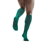 Reflective Long Compression Socks - Men