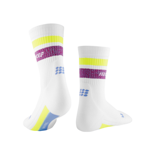 Miami Vibes 80's Mid Cut Compression Socks - Women