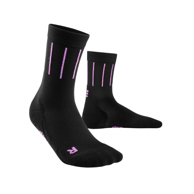 Pinstripe Compression Short Socks - Men