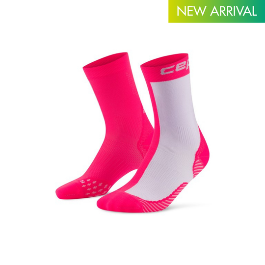 Core Run Edt. Half&Half Mid Cut Socks - Women