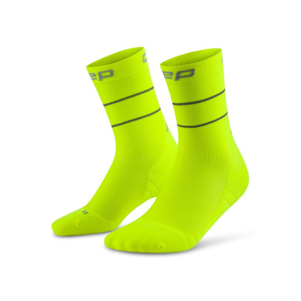 Pro Run Reflective Mid Cut Socks - Women