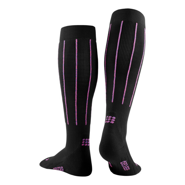 Pinstripe Compression Tall Socks - Women