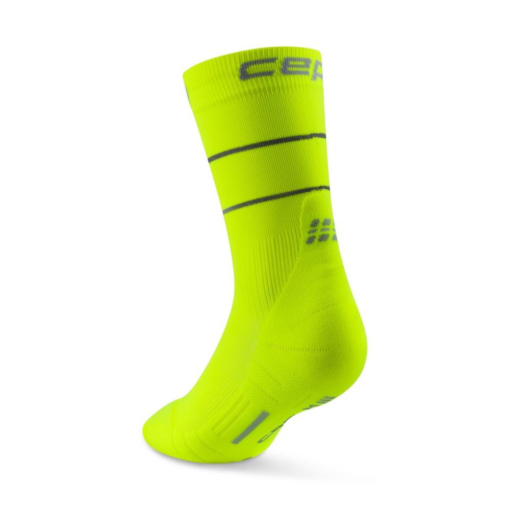 Pro Run Reflective Mid Cut Socks - Men