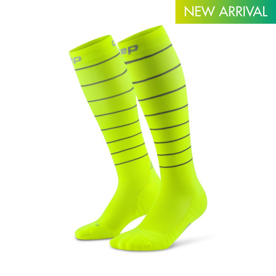 Pro Run Reflective Tall Socks - Men