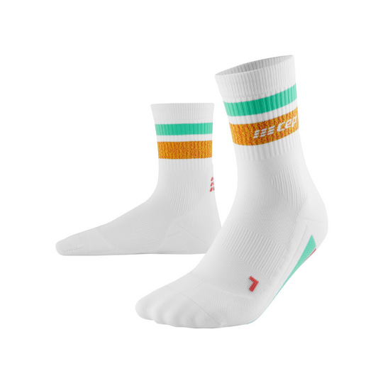 Miami Vibes 80's Mid Cut Compression Socks - Women