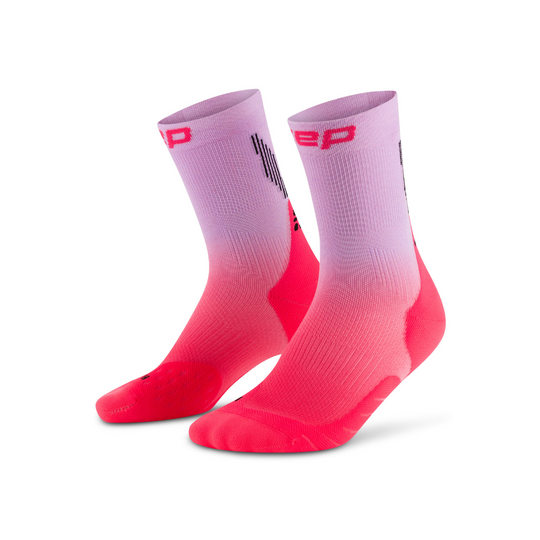 Core Run Edt. Gradient Mid Cut Compression Socks - Women