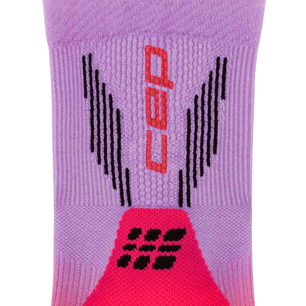 Core Run Edt. Gradient Mid Cut Compression Socks - Women