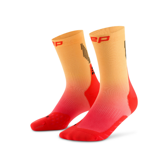 Core Run Edt. Gradient Mid Cut Compression Socks - Women