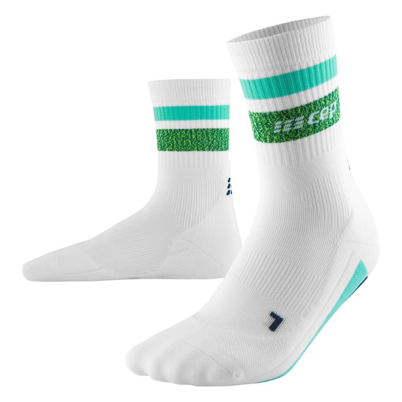 Miami Vibes 80's Mid Cut Compression Socks - Women