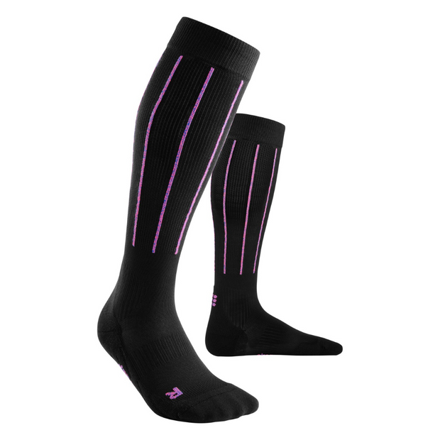 Pinstripe Compression Tall Socks - Men