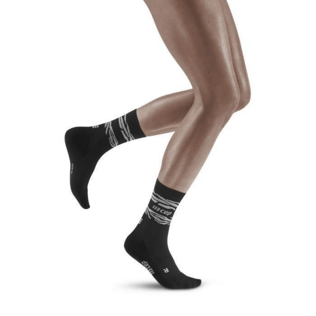 Animal Mid-Cut Socks - Women