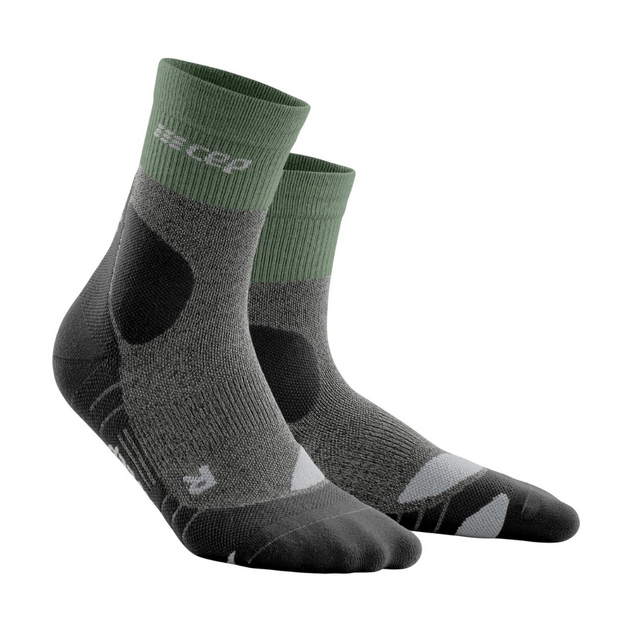 Hiking Merino Mid Cut Compression Socks - Women