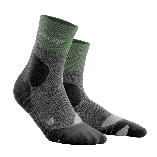 Hiking Merino Mid Cut Compression Socks - Men