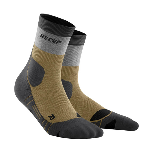 Hiking Light Merino Mid Cut Compression Socks - Men