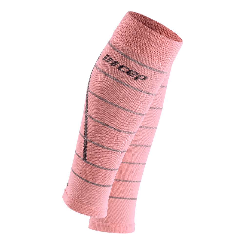 Reflective Compression Calf Sleeves - Women