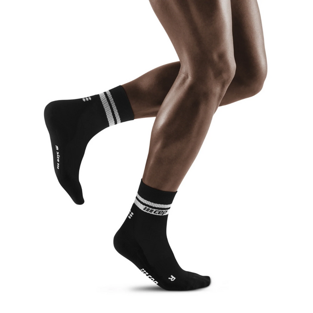 80's Mid Cut Compression Socks - Men