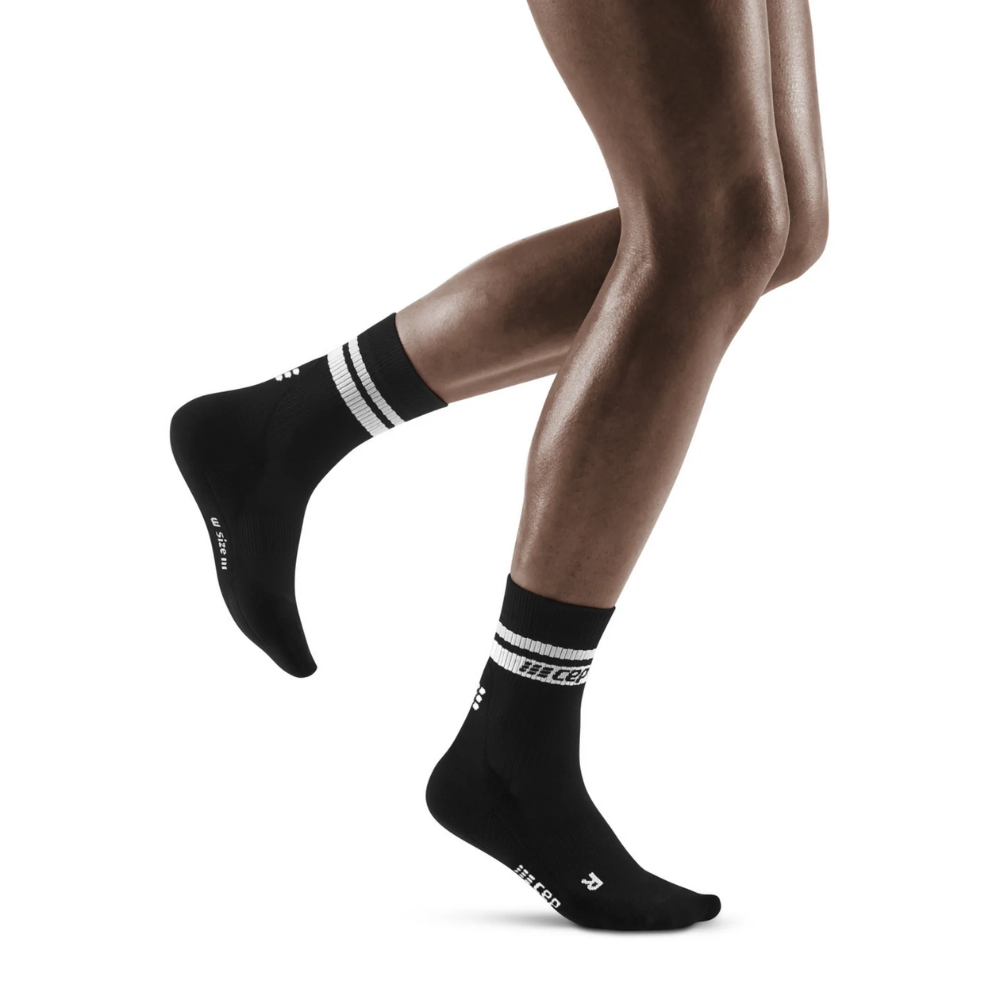 80's Mid Cut Compression Socks - Women