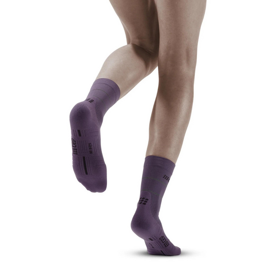 Reflective Mid Cut Compression Socks - Women