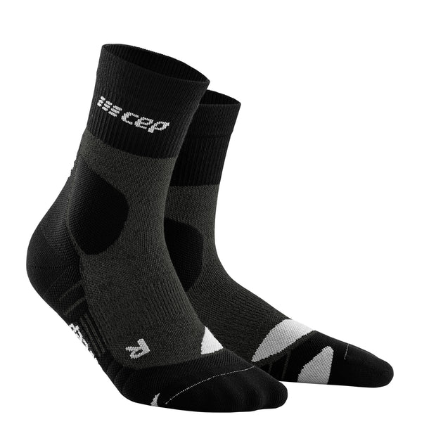 Hiking Merino Mid Cut Compression Socks - Women