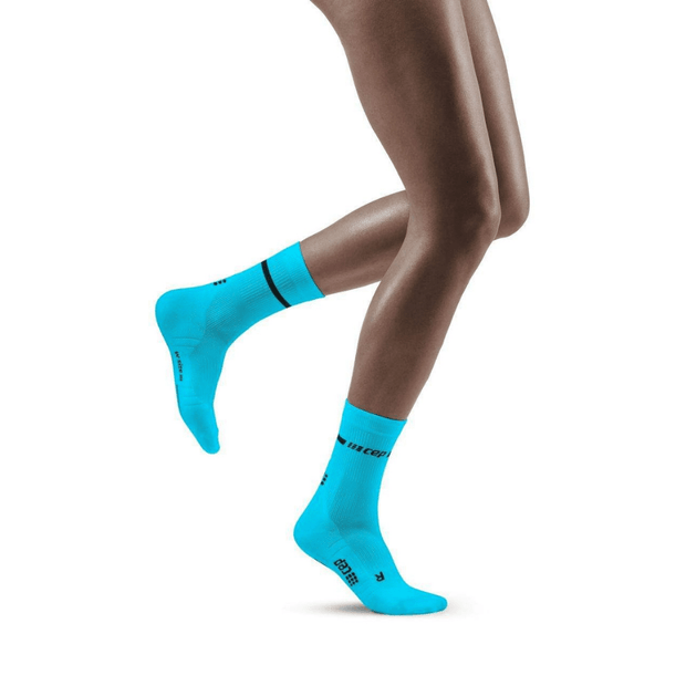 Neon Mid Cut Compression Socks - Women