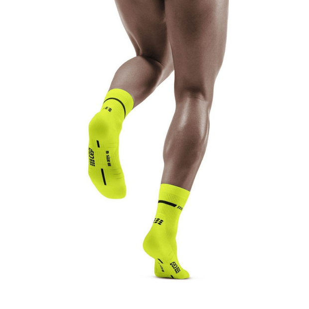 Neon Mid Cut Compression Socks - Men
