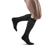 Reflective Long Compression Socks - Men