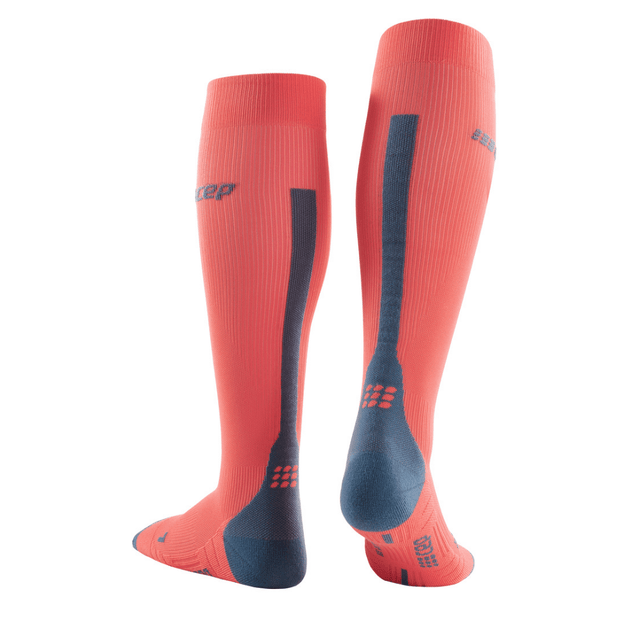 Tall Compression Socks 3.0, Men, Coral/Grey