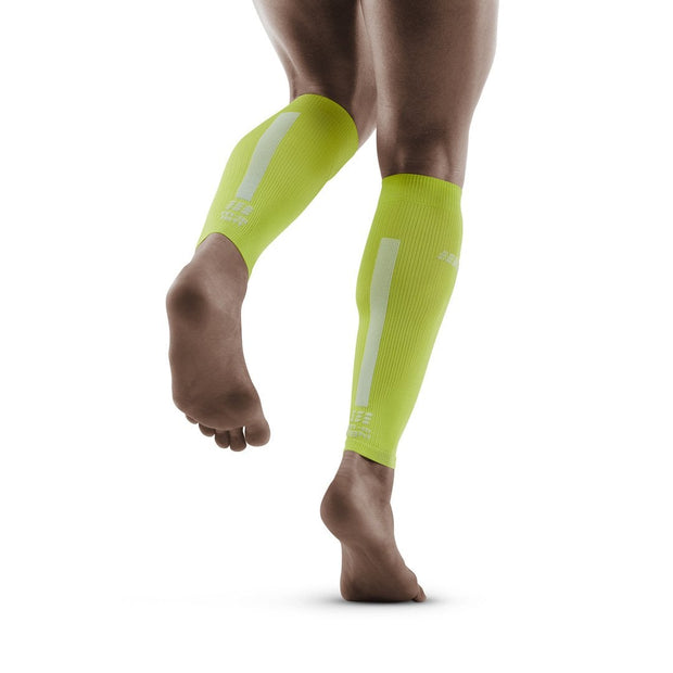 CEP M CALF SLEEVES 3.0 WHITE/DARK GREY