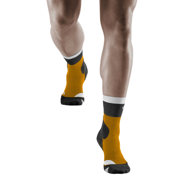 Hiking Light Merino Mid Cut Compression Socks - Men