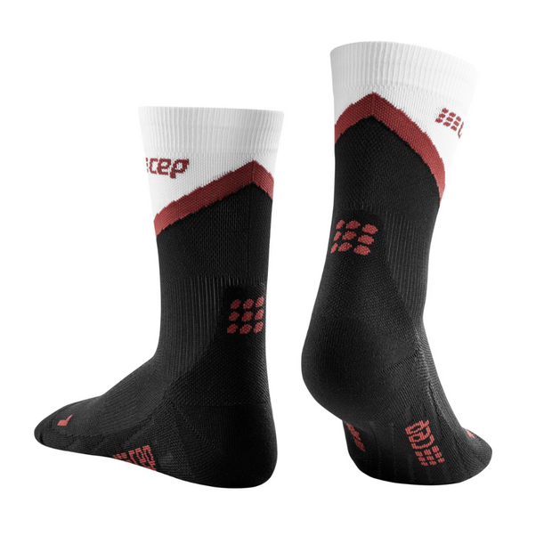 Chevron Mid Cut Compression Socks - Men