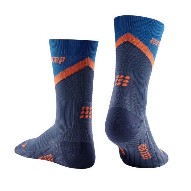 Chevron Mid Cut Compression Socks - Men