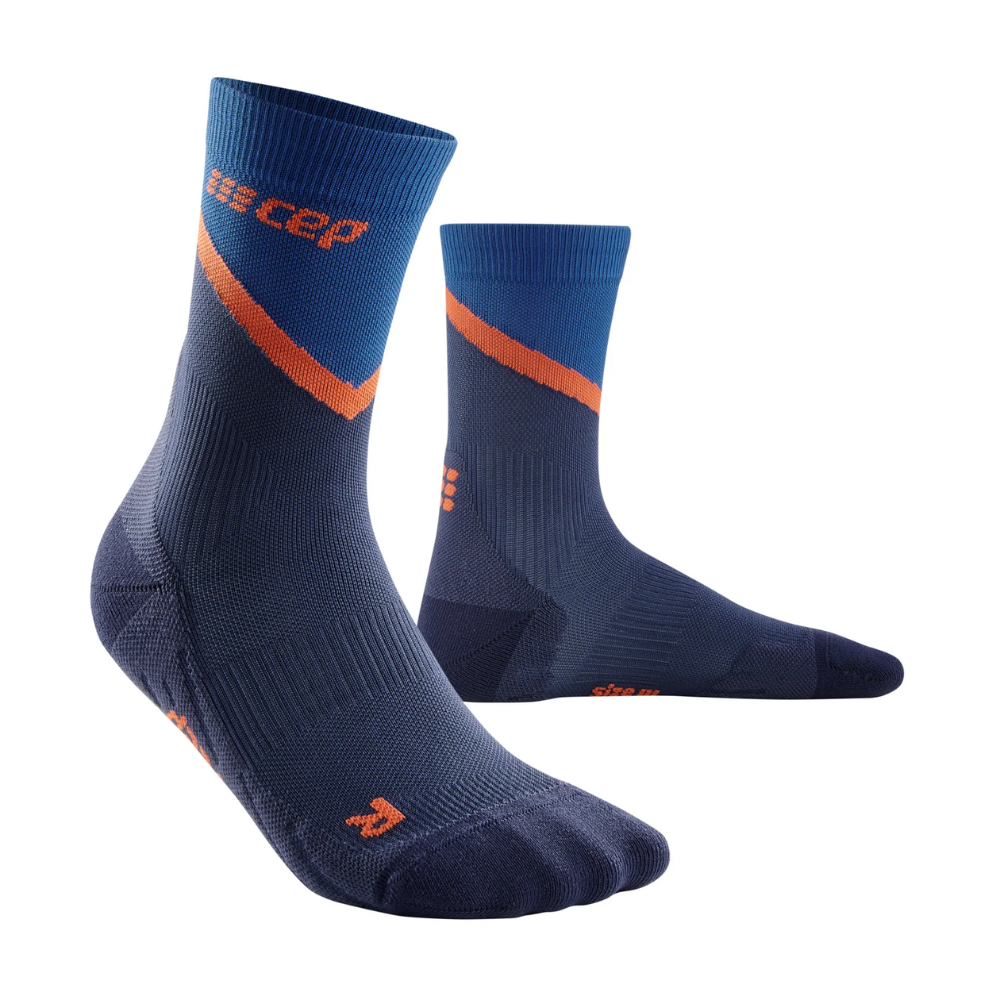 Chevron Mid Cut Compression Socks - Women