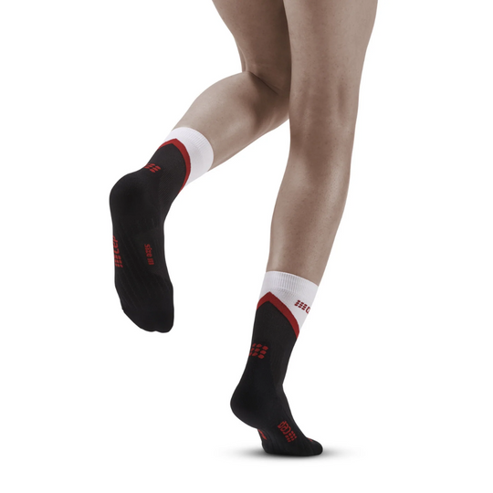 Chevron Mid Cut Compression Socks - Women