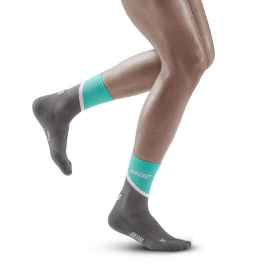 Chevron Mid Cut Compression Socks - Women
