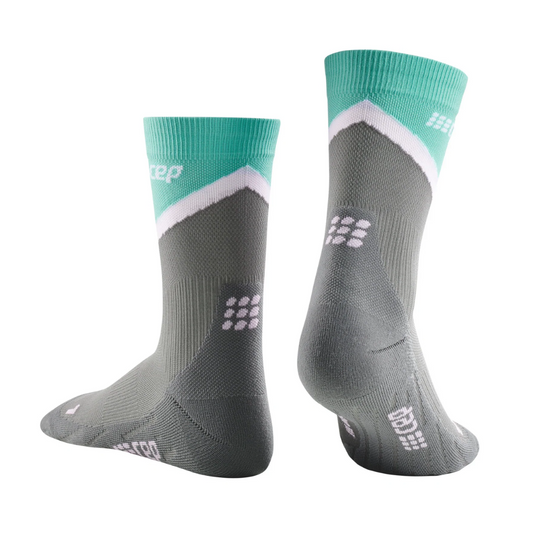 Chevron Mid Cut Compression Socks - Women