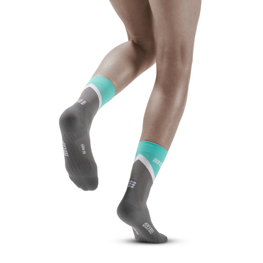 Chevron Mid Cut Compression Socks - Women