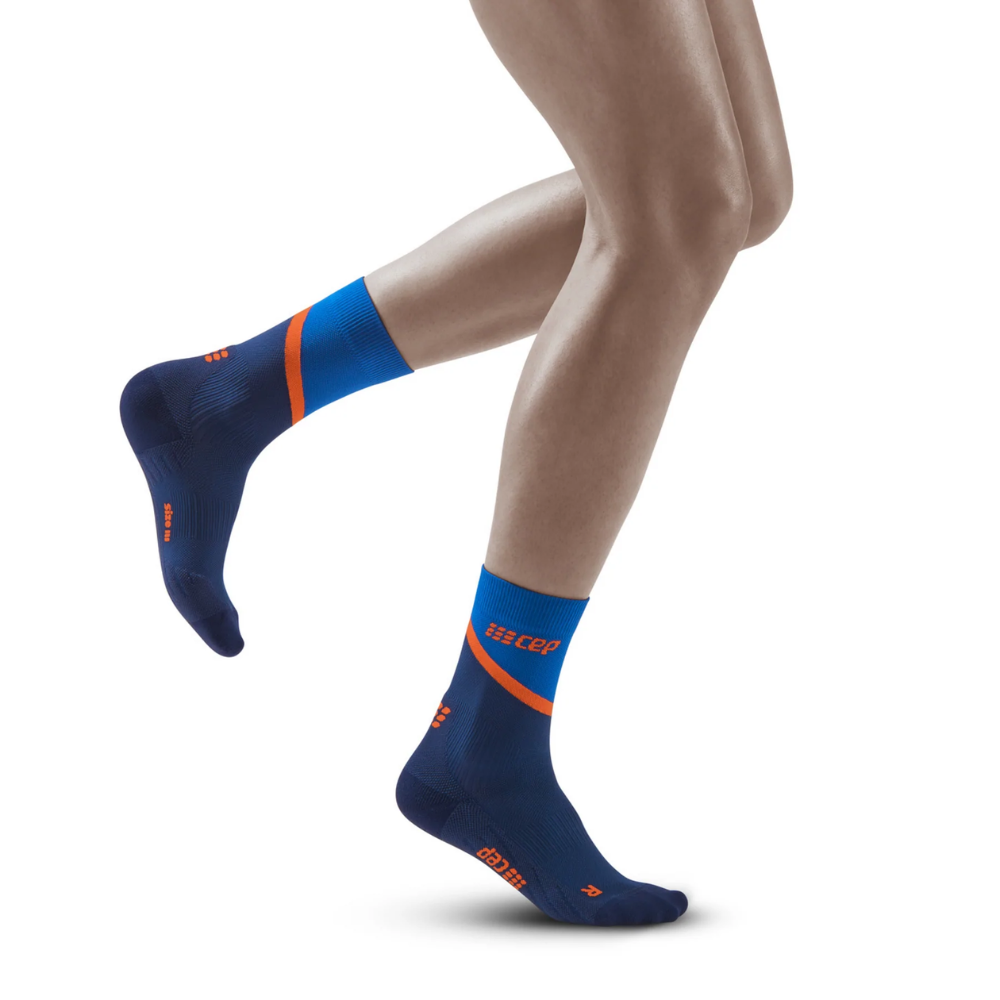 Chevron Mid Cut Compression Socks - Women