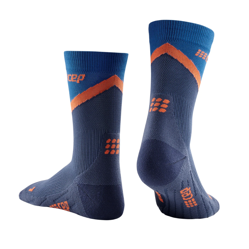 Chevron Mid Cut Compression Socks - Women