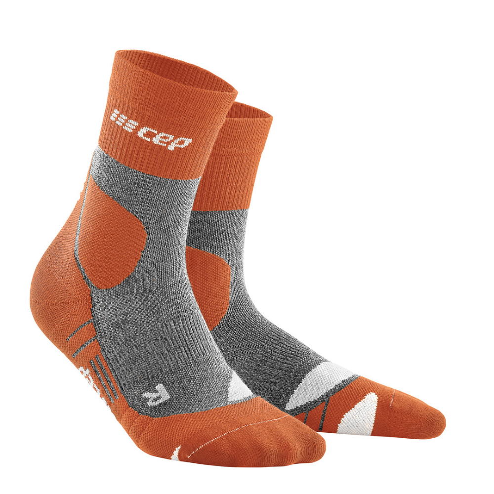 Hiking Merino Mid Cut Compression Socks - Women