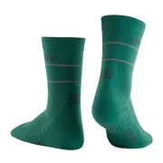 Reflective Mid Cut Compression Socks - Women