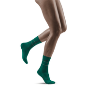 Reflective Mid Cut Compression Socks - Women