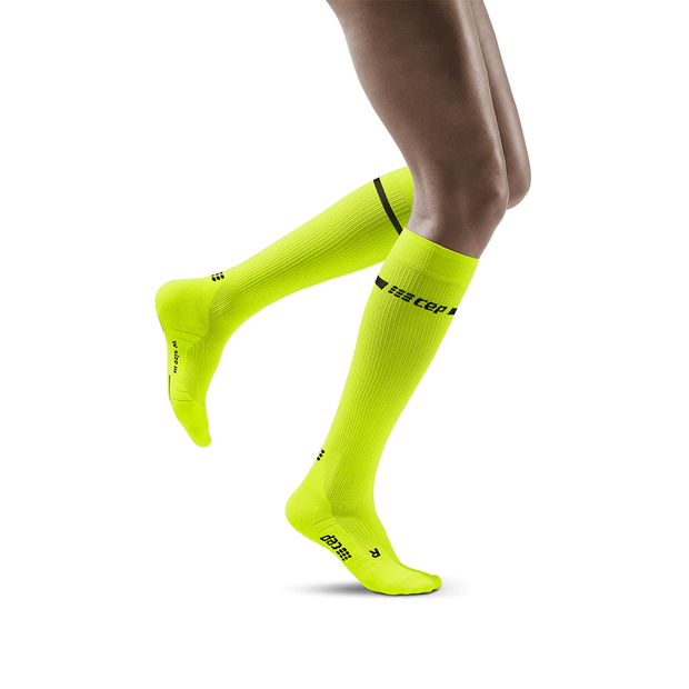 Neon Long Compression Socks - Women