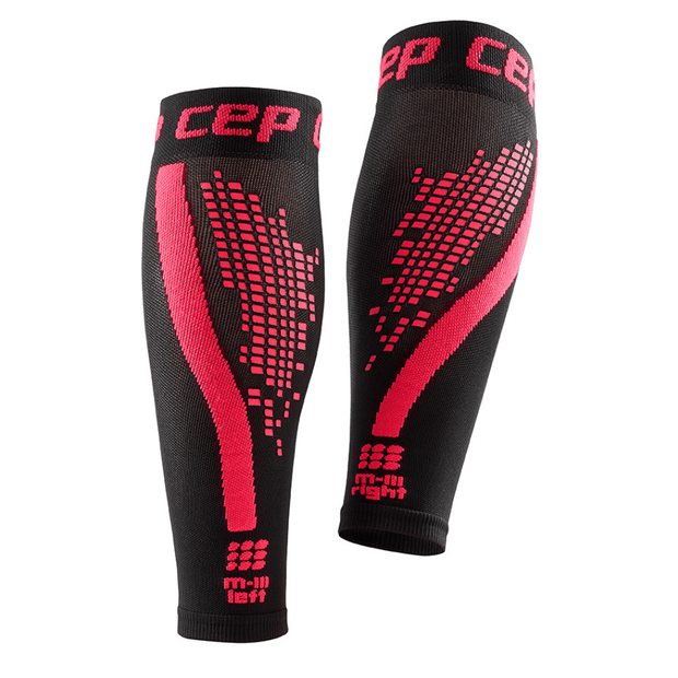 Nighttech Reflective Compression Calf Sleeves - Men