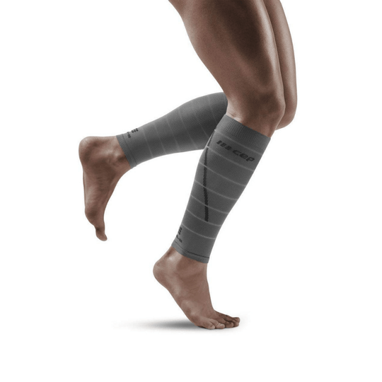 Reflective Compression Calf Sleeves - Men