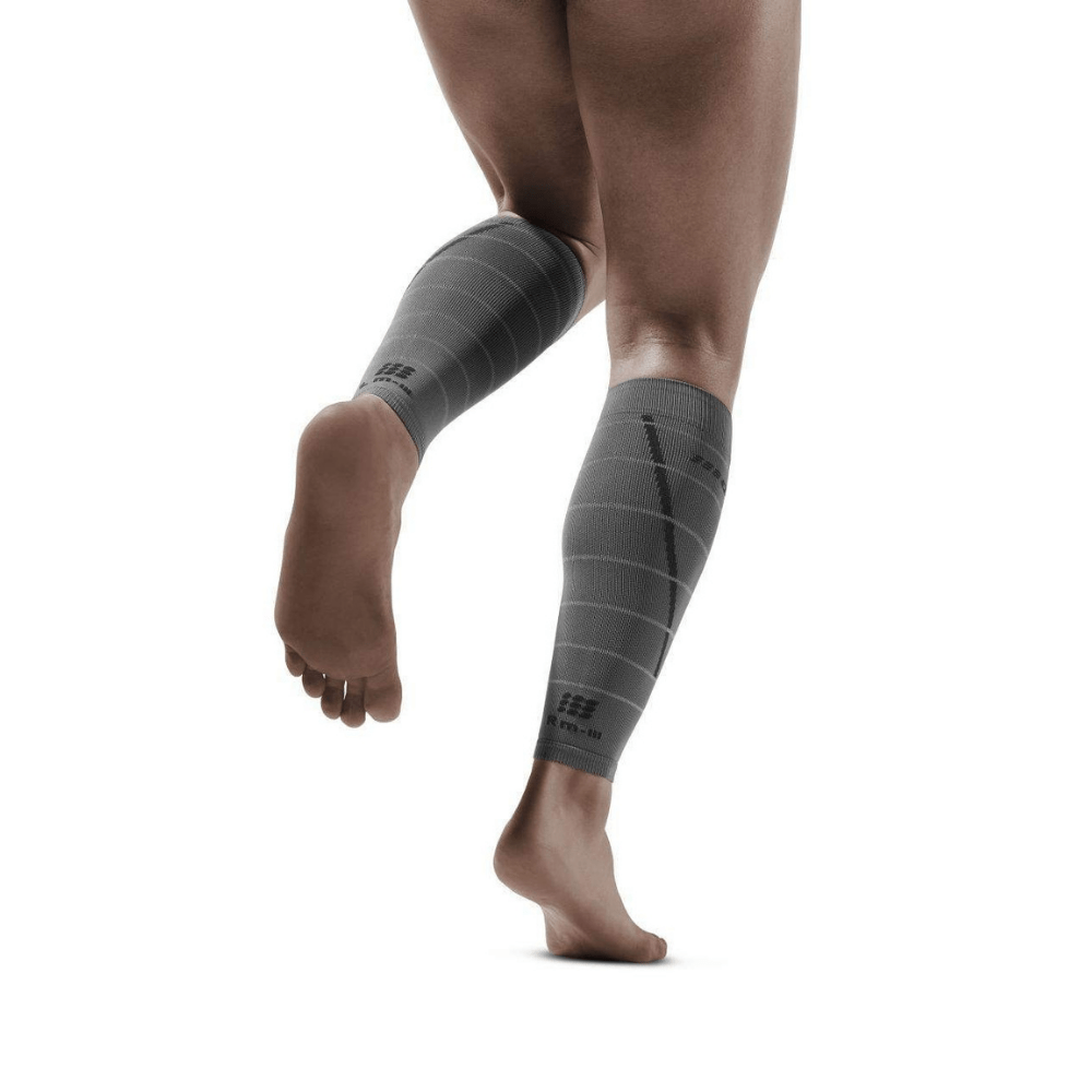 Reflective Compression Calf Sleeves - Men