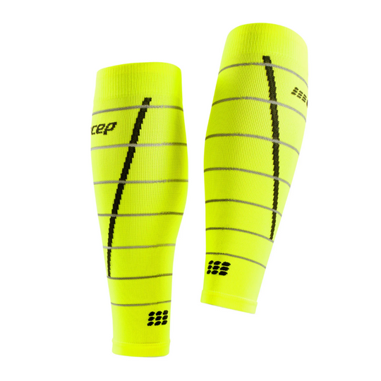 Reflective Compression Calf Sleeves - Women